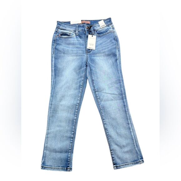NWT Judy Blue Mid-Rise Capri Jeans - Picture 1 of 8